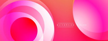 Soyut pembe, kırmızı katmanlar dinamik görsel akış yaratır. Gradyan gölgeler modern estetik sunar, arka planlar için uygundur.