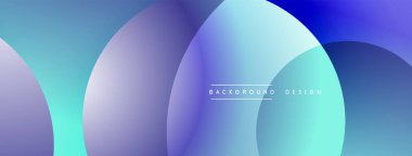 Soyut arkaplan özellikleri üst üste biniyor. Mavi tonlarda, turkuaz modern estetik yaratıyor. Minimalist tasarım, pürüzsüz geçişler.