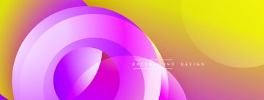 Soyut renkli katmanlar dinamik akış yaratır. Gradyan gölgeler harmanlanarak modern arkaplan tasarımı oluşturur. Canlı renkler yaratıcılığa ilham verir.