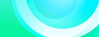 Soyut katmanlar pürüzsüz bir eğim yaratır. Turkuaz, deniz mavisi, nane rengi kusursuz harmanlanır. Modern tasarım sakin ve akışkan enerjiyi çağrıştırıyor.