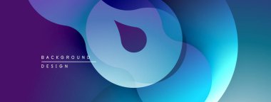 Soyut sıvı şekiller, canlı renklerin karışımı. Modern tasarım, pürüzsüz gradyanlar dinamik görsel efekt yaratır. Arkaplan dokusu.