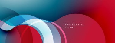 Soyut dalgalar, canlı renkler karışımı. Pürüzsüz gradyanlar dinamik bileşim oluşturur. Arka planlar için modern tasarım ögesi.