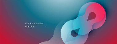 Soyut sıvı şekilleri canlı renkleri harmanlar. Gradyan arka plan dinamik görsel efekt yaratır. Modern tasarım ögesi.