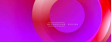 Soyut enerji katmanları dinamik bir eğilim yaratır. Dairesel şekiller üst üste binerek modern arkaplan tasarımı oluşturur. Yumuşak geçişler, zengin renkler.