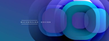 Soyut katmanlar canlı mavi mor gradyan oluşturur. Modern tasarım, pürüzsüz geçişler, minimalist estetik. Dijital projeler için uygun arkaplan.
