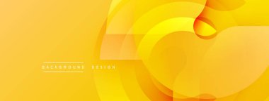 Altın katmanlar soyut zemin oluşturur. Yumuşak kıvrımlar, gradyanlar modern görsel cazibe sunuyor. Minimalist tasarım çeşitli projelere uyar.