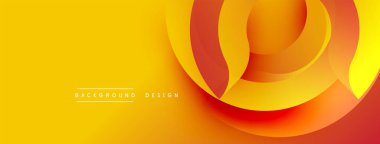 Soyut sarı, turuncu katmanlar dinamik akış tasarımı yaratır. Yumuşak eğimler hareketi, sıcaklığı ve modern estetiği akla getiriyor..