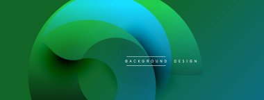 Soyut sıvı şekiller, canlı yeşiller, maviler modern arka plan yaratır. Minimalist tasarım, pürüzsüz gradyanlar görsel cazibe sunar.