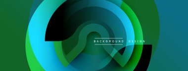Soyut kıvrımlı katmanlar, canlı yeşil, mavi renkler. Modern tasarım öğesi, pürüzsüz geçişler, dinamik kompozisyon. Arkaplan dokusu, gradyan etkisi.