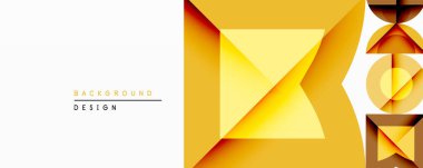 Soyut geometrik tasarım. Altın katmanlar derinlik yaratır, modern estetik. Minimalist bileşim, uygun arkaplan ögesi.