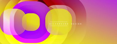 Soyut canlı katmanlar dinamik renkli arkaplan yaratır. Düz eğimler, modern tasarım, görsel uyum.