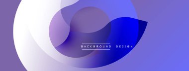 Soyut sıvı şekilleri, mavi mor gradyanlar. Modern tasarım unsuru, pürüzsüz geçişler, minimalist estetik. Dijital projeler için arkaplan dokusu.
