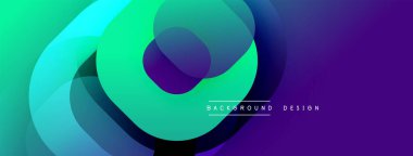 Soyut akışkan şekiller, canlı gradyanlar. Turkuaz, yeşil, mor renkler kusursuz bir şekilde harmanlanarak dinamik görsel efekt yaratır. Modern tasarım.