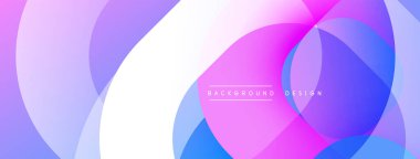 Soyut arkaplan özellikleri üst üste biniyor. Renkler mor, pembe, mavi, beyaz karışımı. Dijital projeler için modern tasarım ögesi.