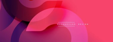 Soyut sıvı şekiller, canlı pembeler, morlar. Modern tasarım, pürüzsüz eğimler dinamik kompozisyon yaratır. Projeler için arkaplan ögesi.