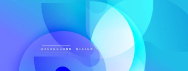 Soyut mavi katmanlar modern arkaplan oluşturur. Pürüzsüz gradyanlar, üst üste binen şekiller görsel cazibe sunar. Minimalist tasarım, temiz estetik.