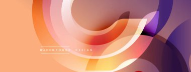 Soyut akışkan şekiller, sıcak renkler karışımı. Modern tasarım, pürüzsüz eğimler dinamik kompozisyon yaratır. Arkaplan özellikleri katmanlı elementler.