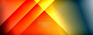 Soyut gradyan katmanlar örtüşüyor ve dinamik görsel efekt yaratıyor. Sıcak renkler serin tonlara dönüşür. Modern tasarım ögesi.