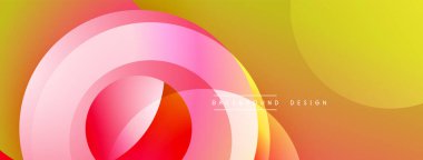 Soyut akışkan şekiller, canlı renkler, pürüzsüz eğimler. Modern tasarım, dinamik kompozisyon, sıcak tonlar imaja hakim..