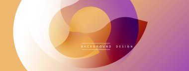 Soyut renkli katmanlar modern tasarım yaratır. Yumuşak gradyanlar harmanlanır ve dinamik görsel kompozisyon oluşturur. Minimalist estetik.