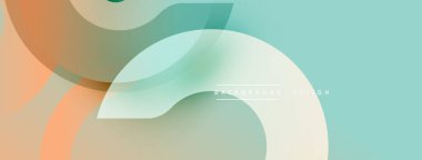 Soyut şekiller örtüşür, yumuşak renk değişimleri yaratır. Minimalist tasarım, modern estetiği çağrıştırıyor. Arkaplan özellikleri sessiz tonlar.