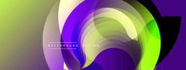 Soyut renkli katmanlar dinamik görsel akış yaratır. Gradyan gölgeler harmanlanarak modern arkaplan tasarımı oluşturur. Yumuşak kıvrımlar hareketi, enerjiyi gösterir.