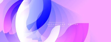 Soyut sıvı şekilleri, canlı pembeler, maviler dinamik arkaplan oluşturur. Modern tasarım, pürüzsüz eğimler görsel ilgi sunar.