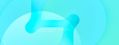 Soyut sıvı şekilleri, turkuaz renkler, pürüzsüz gradyanlar. Minimalist tasarım, modern estetik, temiz arkaplan dokusu.