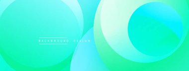 Soyut arkaplan özellikleri üst üste biniyor. Yumuşak turkuaz, mavi, nane rengi sıvı değişim etkisi yaratır. Minimalist tasarım.