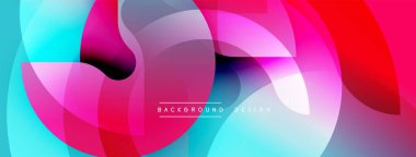 Soyut sıvı şekiller, canlı renklerin karışımı. Modern tasarım, pürüzsüz gradyanlar dinamik görsel efekt yaratır. Arkaplanda üst üste binen katmanlar.