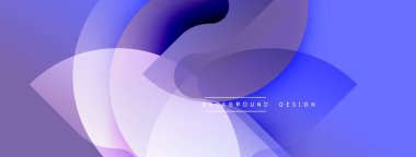 Soyut sıvı şekilleri örtüşür, parlak mavi mor renkler yaratır. Modern tasarım dinamik, pürüzsüz ve temiz hissettiriyor. Arkaplan teknoloji ve yenilik öneriyor.