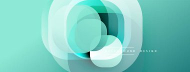 Soyut geometrik şekiller, deniz mavisi renkleri, katmanlı tasarım. Minimalist kompozisyon modern görsel efekt yaratır. Yumuşak eğimler mevcut derinlik.