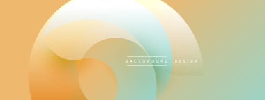 Soyut sıvı şekilleri kesişir. Yumuşak pastel renkler karışıp, yumuşak bir görsel akış yaratır. Minimalist tasarım sakin bir atmosferi çağrıştırıyor.