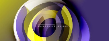 Soyut dairesel katmanlar dinamik görsel efekt yaratır. Gradyan renkler harmanlanarak modern arkaplan tasarımı oluşturur. Yumuşak geçişler, zarif kompozisyon..