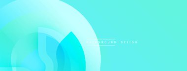 Soyut turkuaz katmanlar modern zemin oluşturur. Pürüzsüz gradyanlar temiz görsel deneyim sunar. Minimalist tasarım çeşitli projelere uyar.