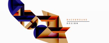 Soyut geometrik bileşim. Üst üste binen şekiller dinamik akış yaratır. Sıcak, serin renkler harmanlanarak modern görsel öğeler oluşturur. Minimalist tasarım arka planlar için uygundur.