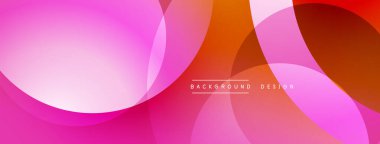 Soyut pembe, turuncu katmanlar pürüzsüz bir arkaplan oluşturur. Minimalist tasarım, modern estetik, canlı renkler.
