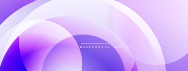 Soyut akışkan şekiller, mor renkler, pürüzsüz eğimler. Arkaplan ve dijital sanat için modern tasarım ögesi.