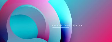 Soyut sıvı şekiller, canlı renklerin karışımı. Modern tasarım, pürüzsüz eğimler dinamik kompozisyon yaratır. Arkaplan yenilik ve teknoloji öneriyor.