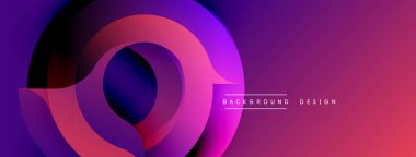 Soyut, canlı katmanlar akışkan şekiller yaratır. Gradyan renkler düzgün bir şekilde harmanlanarak modern tasarım ögesini oluşturur. Minimalist estetik.