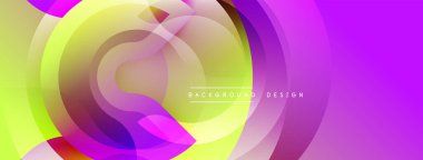 Soyut, enerjik katmanlar dairesel bir tasarım yaratır. Renkler harmanlanır, modern görsel deneyim oluşturur. Düzen eğimleri kompozisyona hakim.