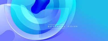 Soyut mavi katmanlar dinamik akış şekilleri yaratır. Modern tasarım hareket, derinlik ve enerji öneriyor. Arkaplan özellikleri metin arkaplanı, tasarım.