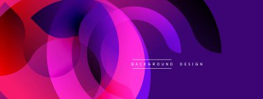 Soyut akışkan şekiller, canlı gradyanlar. Pembe, mor renkler dinamik görsel efekt yaratır. Modern tasarım ögesi.