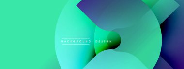 Soyut akışkan şekiller harmanlanır, canlı turkuaz renkler yaratır, mavi renkler. Modern tasarım derinlik, hareket, görsel ilgi.