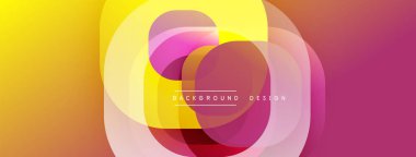 Soyut renkli katmanlar dinamik görsel efekt yaratır. Renkler karışıyor, dairesel şekiller oluşturuyor. Modern tasarım ögesi.