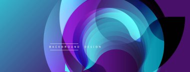 Soyut sıvı şekiller, canlı renklerin karışımı. Modern tasarım, dinamik kompozisyon, değişim etkisi derinlik yaratır. Arkaplanda metin ögeleri.