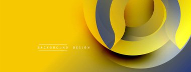 Soyut sarı tasarım, üst üste binen kıvrımlı şekiller. Gradyan derinlik yaratır, modern estetik. Mevcut en küçük metin.