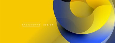 Soyut sarı, mavi katmanlar dinamik görsel efekt yaratır. Modern tasarım arka planlar ve sunumlar için uygundur. Yumuşak gradyanlar zarafet sunar.