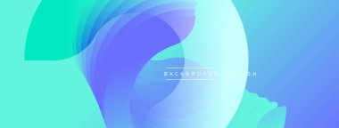 Soyut sıvı şekiller, turkuaz, mavi renkler. Modern tasarım, değişim etkisi, temiz estetik. Dijital projeler için arkaplan ögesi.