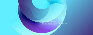 Soyut sıvı şekilleri, canlı mavi mor gradyan. Modern tasarım, pürüzsüz kıvrımlar dinamik bileşim yaratır. Projeler için arkaplan ögesi.
